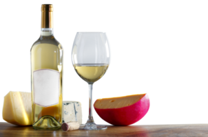 white wine with cheese png