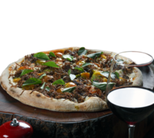 Sol seco carne pizza, carne espasmódico png