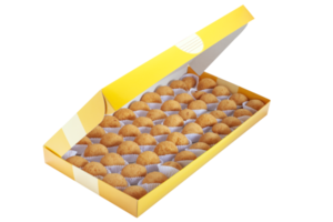 Box of Party Snacks, Brazilian snak, pastel png