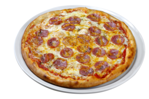 Pizza-Peperoni-Essen png