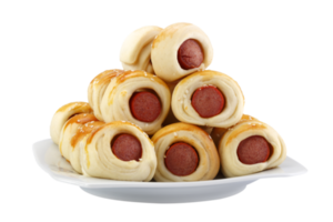 Sausage roll, Brazilian snack png