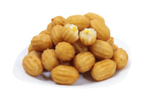 Brazilian snacks, cottage cheese and corn png