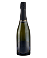 Bottle of extra brut sparkling wine png