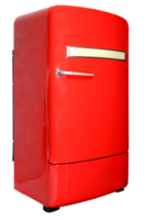 velho vermelho geladeira png