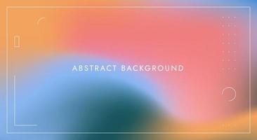 Gradient abstract background. bright red orange blue colored modern abstract graphic illustration vector