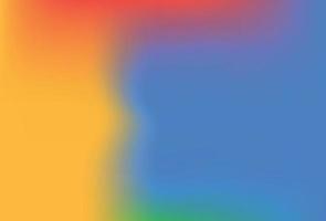 Smooth and blurry colorful gradient mesh background. Modern bright rainbow colors. Easy editable soft colored vector banner template