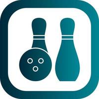 Bowling Vector Icon Design