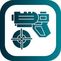 Shooting Game Vector Icon Design