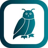 Owl Vector Icon Design