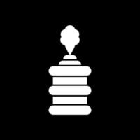 Tear Gas Vector Icon Design