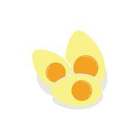 Chicken eggs logo icon and symbol vector