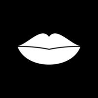 diseño de icono de vector de labios