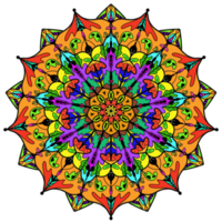 Mandala Färbung tätowieren Bohemien Kunst Ornament retro Muster zum Dekoration Hintergründe png
