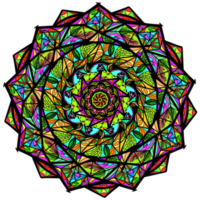 mandala colorante tatuaje bohemio Arte ornamento retro modelo para decoración antecedentes png