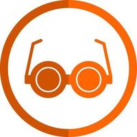 diseño de icono de vector de gafas