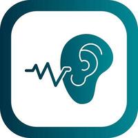 Hearning Test Vector Icon Design