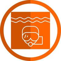 Diver Vector Icon Design