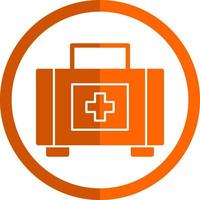 First Aid Kit Vector Icon Design