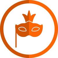 Carnival Mask Vector Icon Design