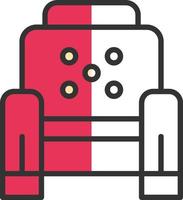 Armchair Vector Icon Design