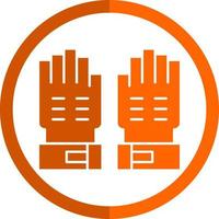 Glove Vector Icon Design