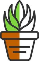 Aloe Vera Vector Icon Design