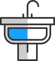 Sink Vector Icon Design