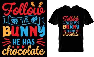 EASTER T - SHIRT DESIGN vector