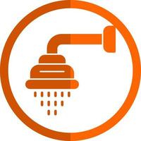 Shower Head Vector Icon Design