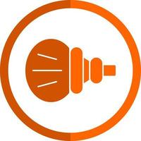 Air Bag Vector Icon Design