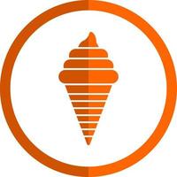 diseño de icono de vector de helado