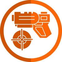 Shooting Game Vector Icon Design