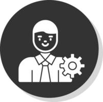 Engineer Vector Icon Design