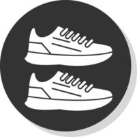 Zapatos vector icono diseño