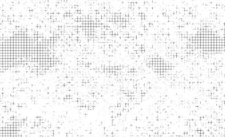 Monochrome particles abstract texture.Overlay illustration over any design to create grungy vintage effect and depth. photo
