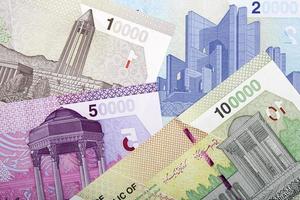 Iranian money a business background photo