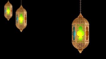 Ramadán linterna Arábica cultura decoración eid Mubarak festival ramzan blanco antecedentes foto