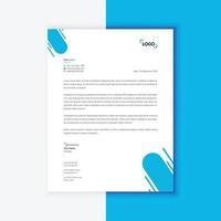 Business Stationery letterhead corporate Template Design vector