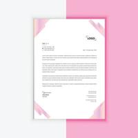 Business Stationery letterhead corporate Template Design vector