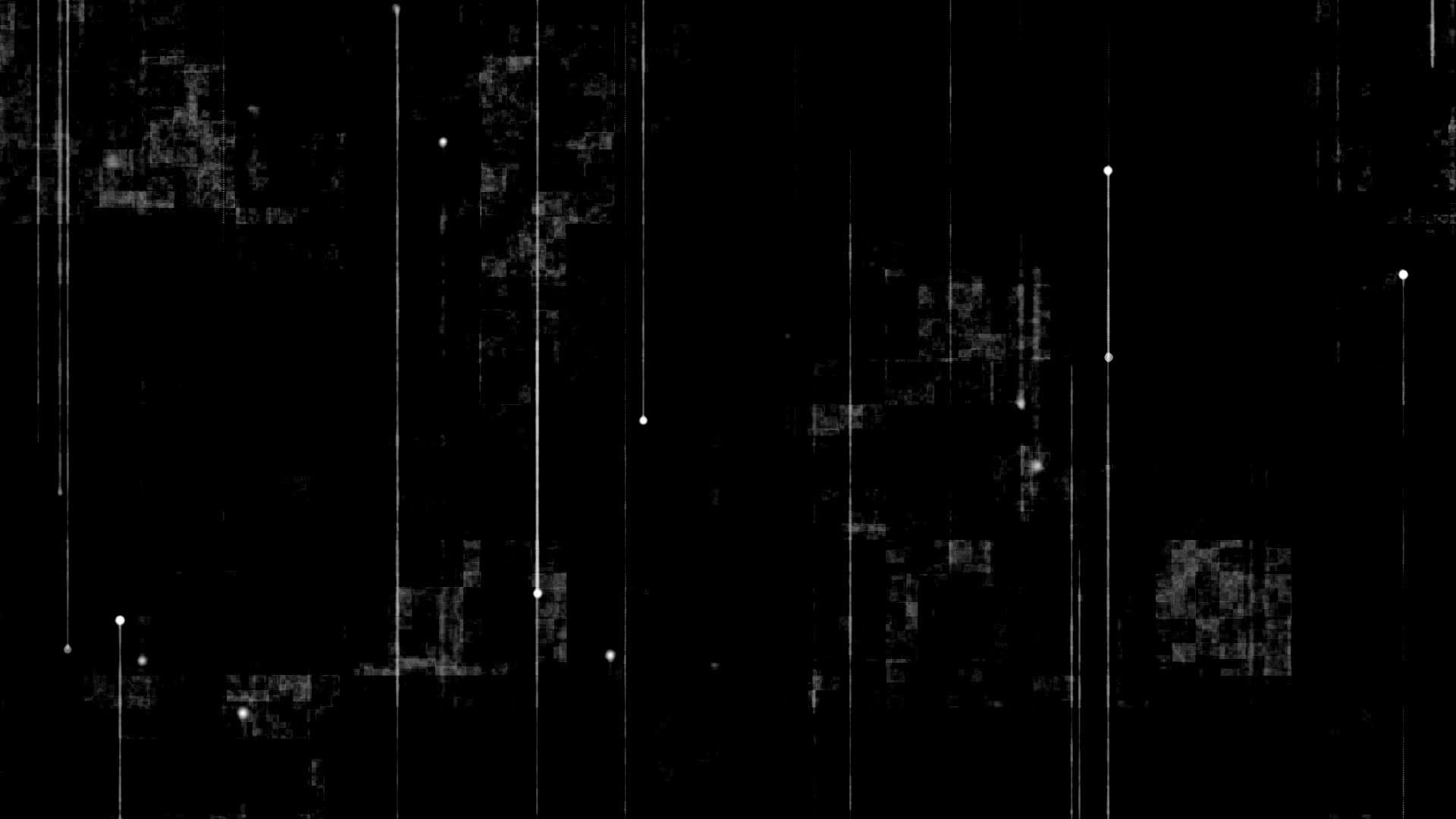 Simple black background animation with gently moving white and grey