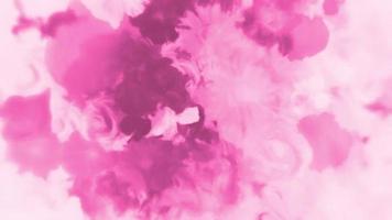 Abstract pink purple floral motion background animation in the style of a watercolor painting. Flowers include alstroemeria, carnation, chrysanthemum, daisy, gerbera, gladiola, hydrangea and rose. video