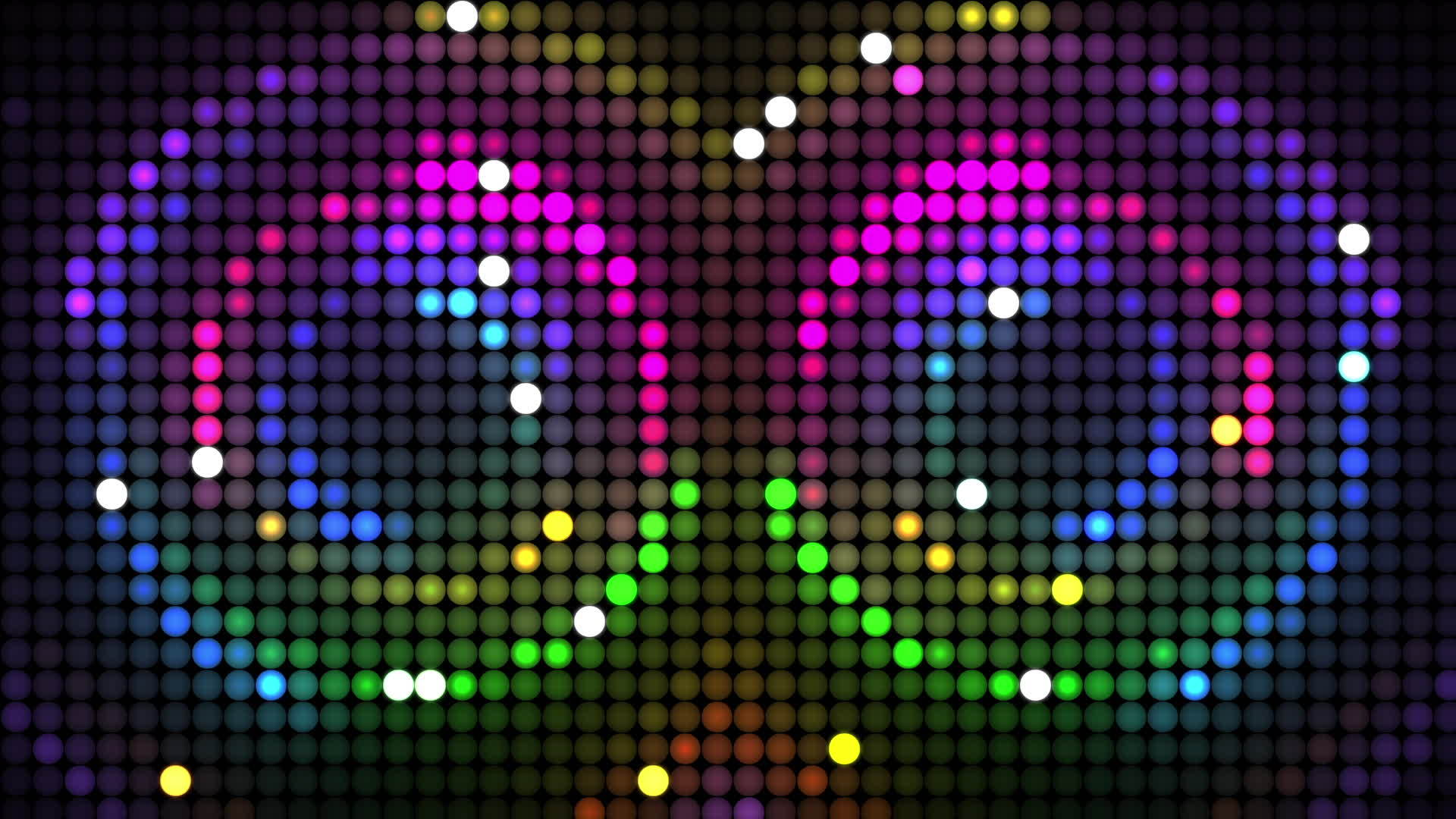 Shiny glowing neon disco LED lights retro background. 1970s colorful  spinning spiral circles of light. Full HD motion background animation.  21224139 Stock Video at Vecteezy