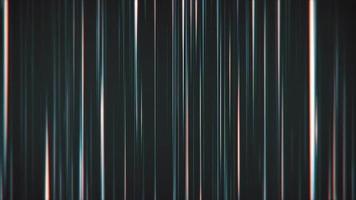 Stylish dark abstract background animation with glowing multicolored gradient stripes and textured lines. Full HD and looping. video