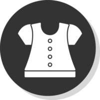 diseño de icono de vector de blusa