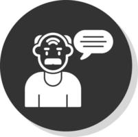 Speech Vector Icon Design