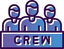 Crew Vector Icon Design