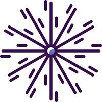 Fireworks Vector Icon Design