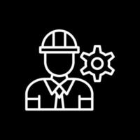 diseño de icono de vector de ingeniero