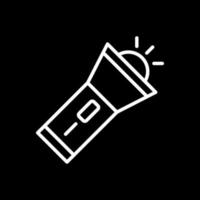 Flashlight Vector Icon Design