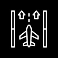 Runway Vector Icon Design